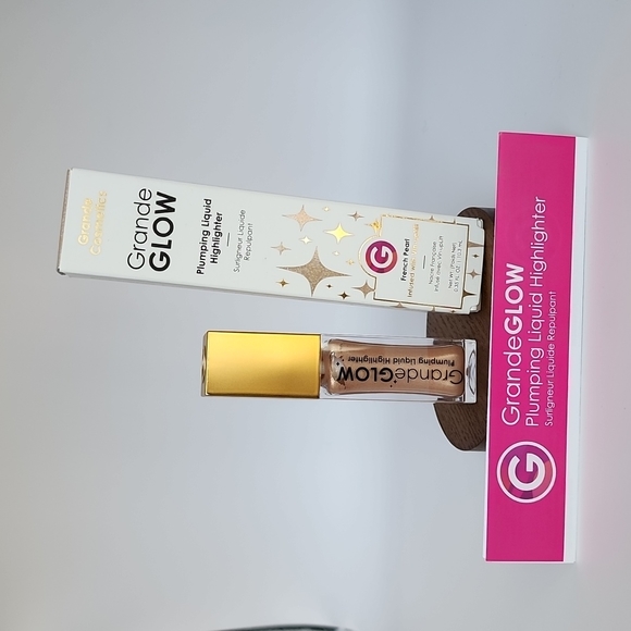 Grande Cosmetics Grande Glow Plumping Liquid Highlighter - French Pearl - Picture 1 of 11